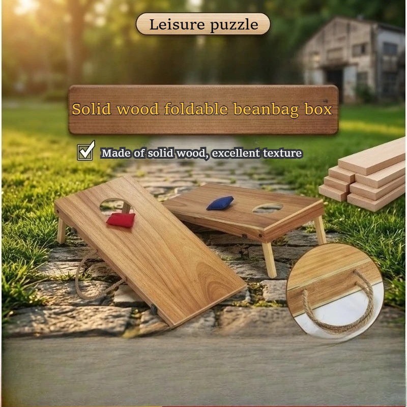 Premium Wooden Foldable Cornho - Cornhole Board Set review and price