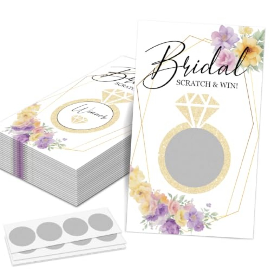 Golden Ring Bridal Shower Scra - Party Games Bridal Shower review and price