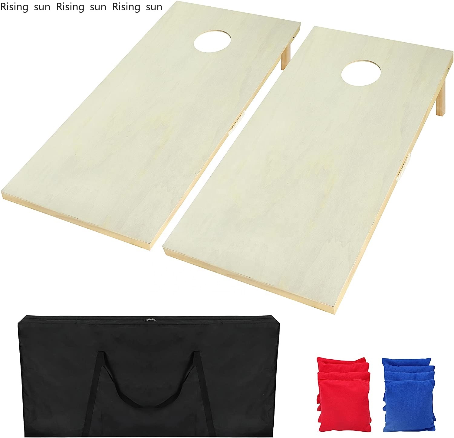 Solid Wood Premium Cornhole Ga - Cornhole Board Set review and price