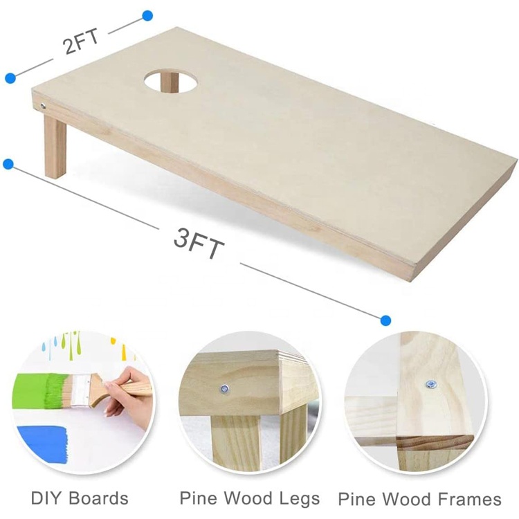 Solid Wood Premium Cornhole Ga - Cornhole Board Set review and price