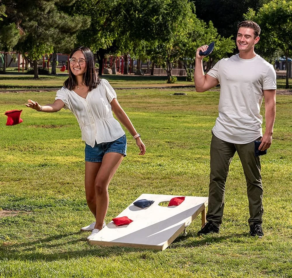 Solid Wood Premium Cornhole Ga - Cornhole Board Set review and price
