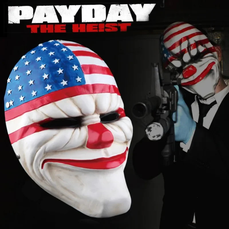 Steam Game Pay Day 2 Pvc Mask  - Party Games Steam Free review and price