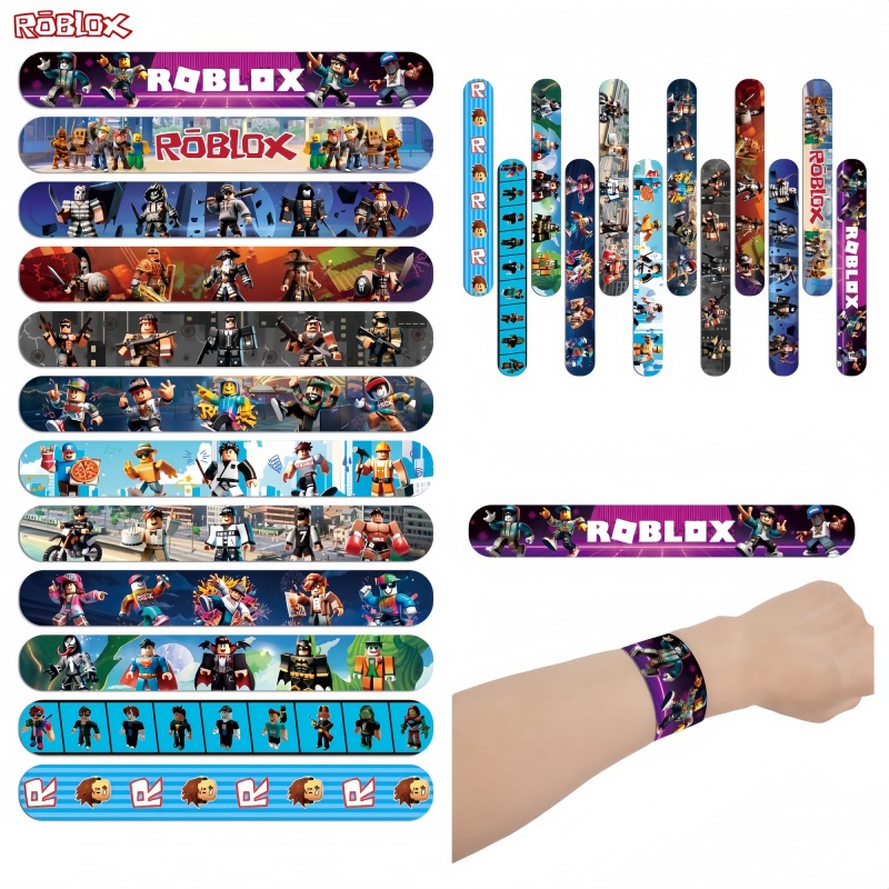 12/24Pcs Roblox Game Elasticit - Party Games In Roblox review and price