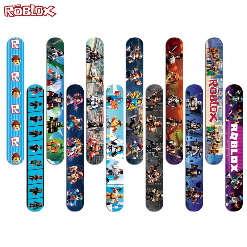 12/24Pcs Roblox Game Elasticit - Party Games In Roblox review and price