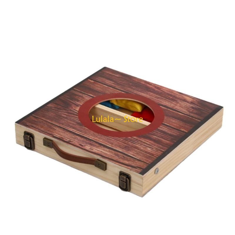 Y4QA Cornholes Game Set with 4 - Cornhole Board Set review and price