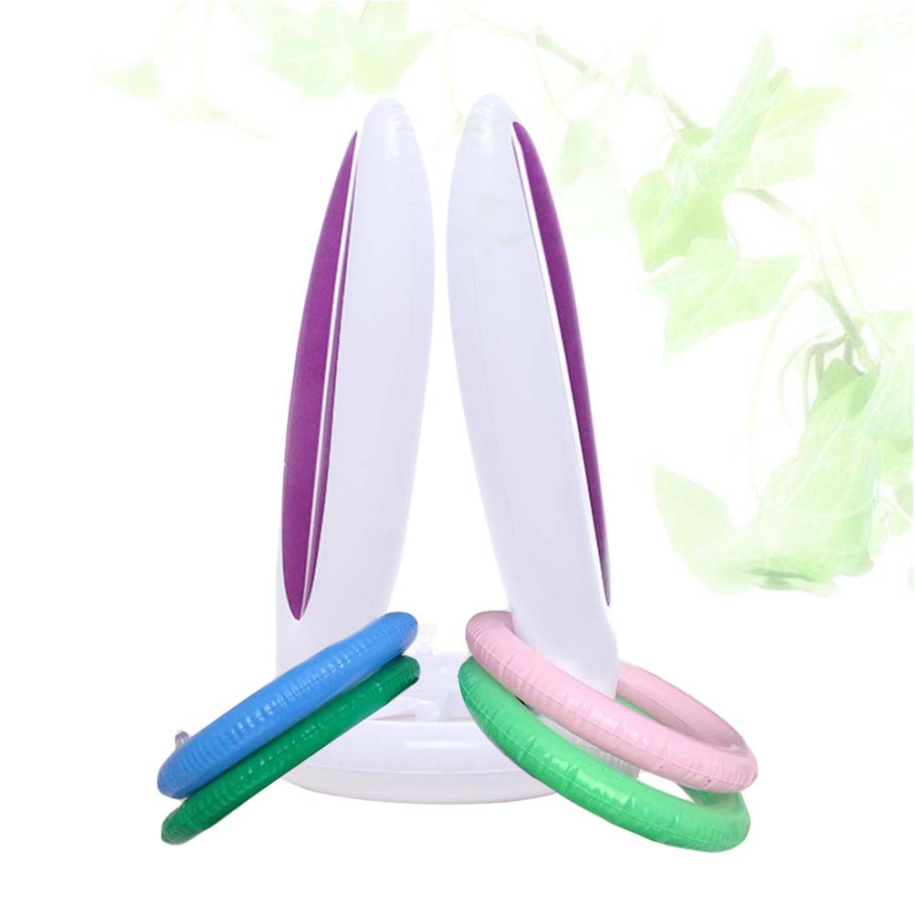 5Pcs Inflatable Bunny Ring Tos - Party Games Easy Kids review and price