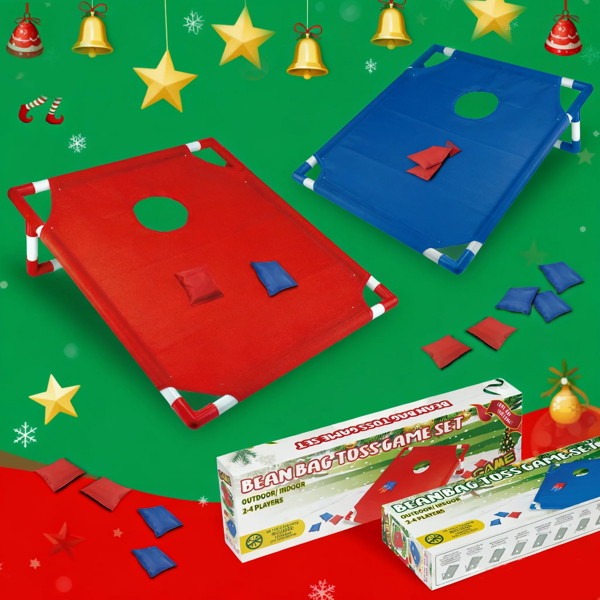 Portable Cornhole Game Set wit - Cornhole Board Set review and price