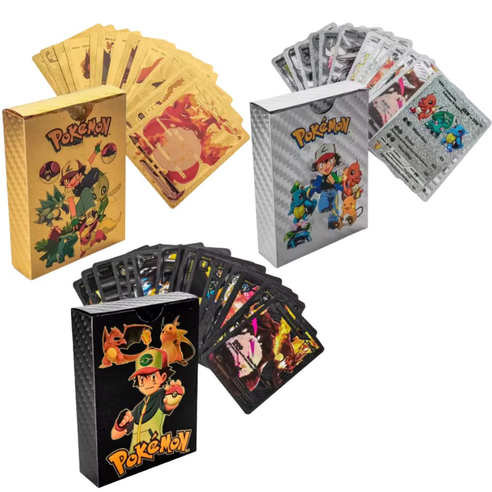 55PCS Pokémon Cards Vmax GX Go - Party Games In Spanish review and price