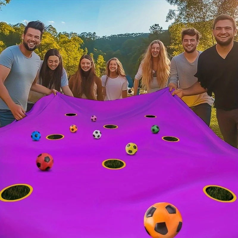 Hole Mat Ball Throwing Game Ki - Party Games Kit review and price