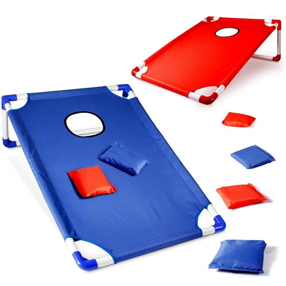 Portable Cornhole Set with 1 C - Cornhole Board Set review and price