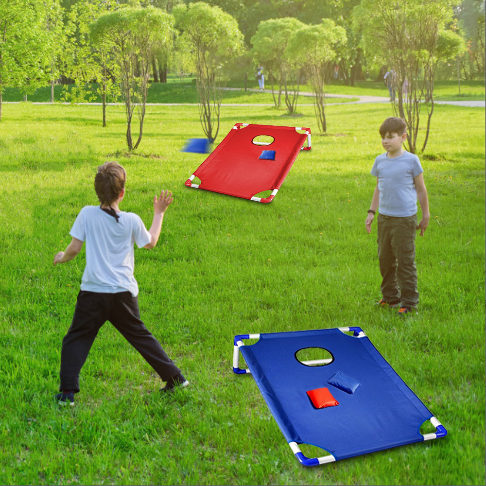 Portable Cornhole Set with 1 C - Cornhole Board Set review and price