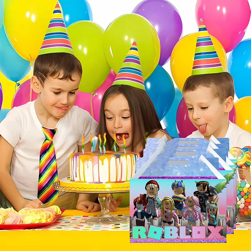 Pink Roblox Game Party Favors  - Party Games In Roblox review and price