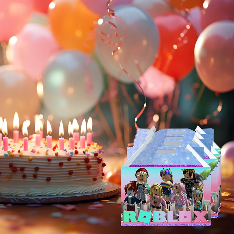 Pink Roblox Game Party Favors  - Party Games In Roblox review and price