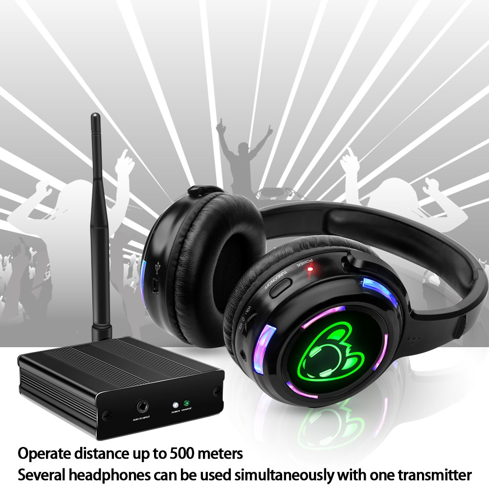 Silent Disco Headphone System  - Party Games Mobile review and price
