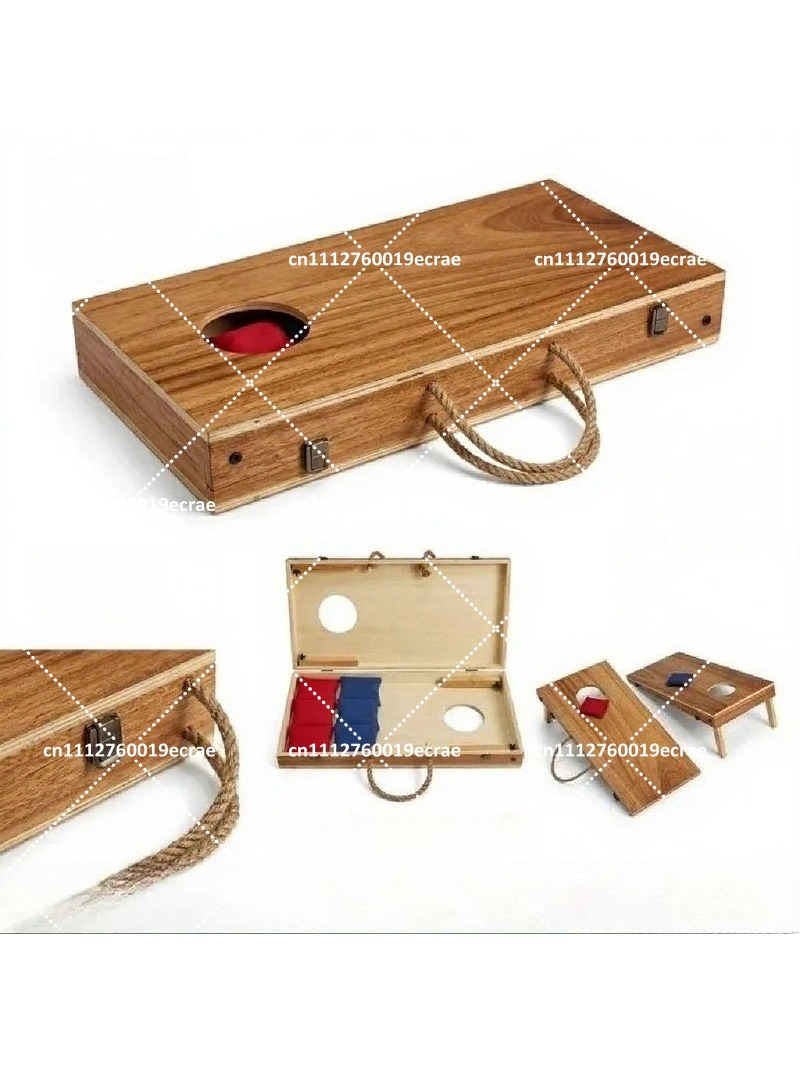 Premium Wooden Foldable Cornho - Cornhole Board Set review and price