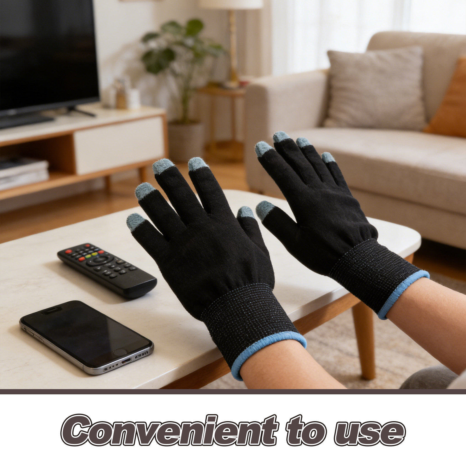 2Pairs Gloves Anti Sweat Breat - Party Games Mobile review and price