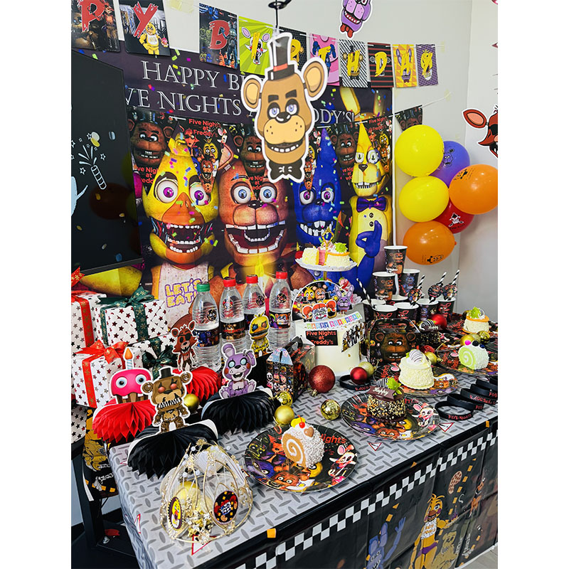 FNAF Themed Paper Plate Cups C - Party Games At Christmas review and price