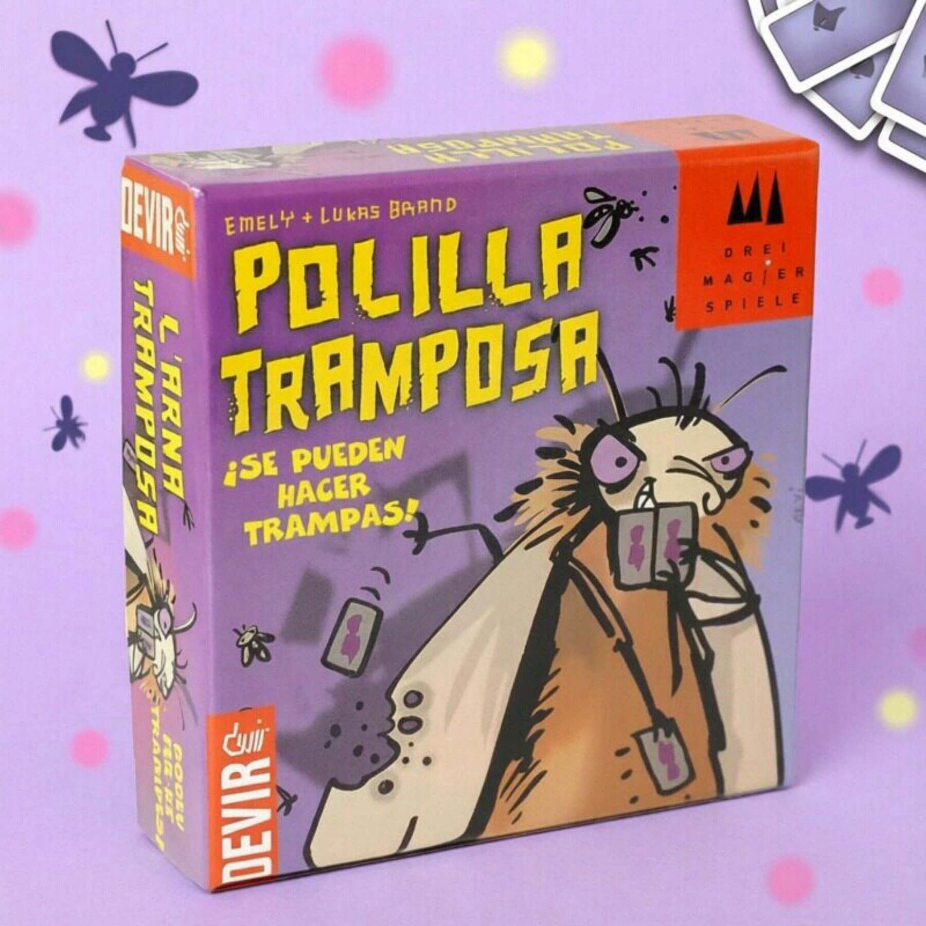 Spanish Card Game Polilla Tram - Party Games In Spanish review and price