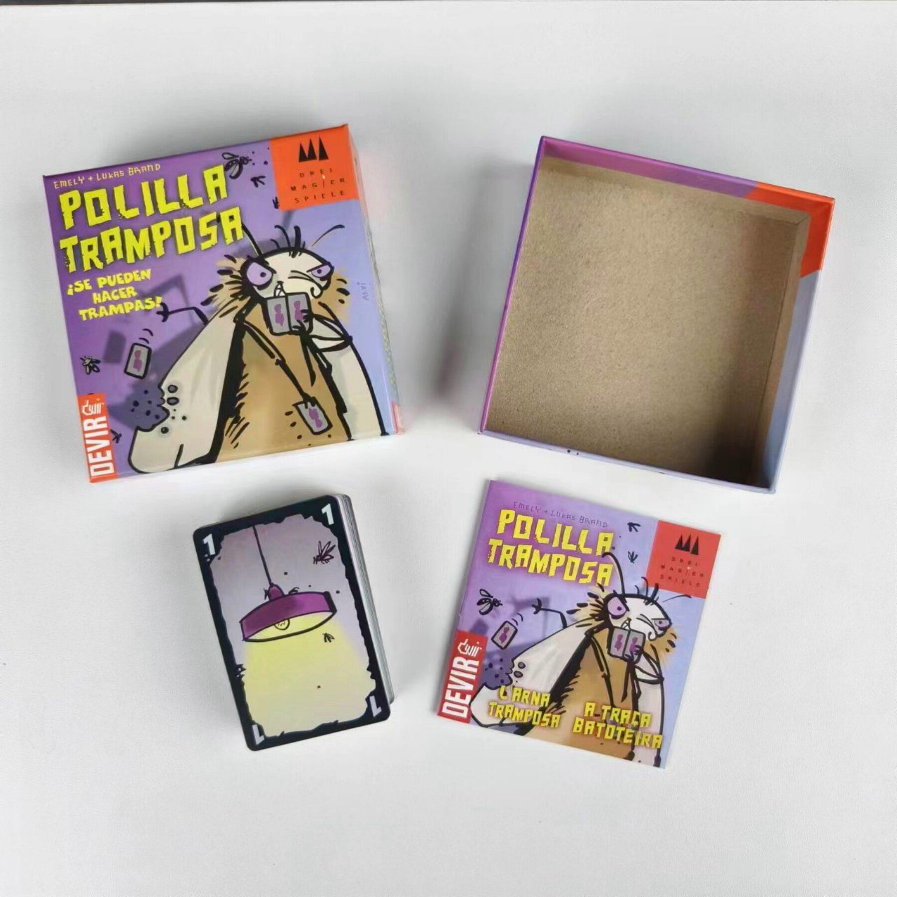 Spanish Card Game Polilla Tram - Party Games In Spanish review and price