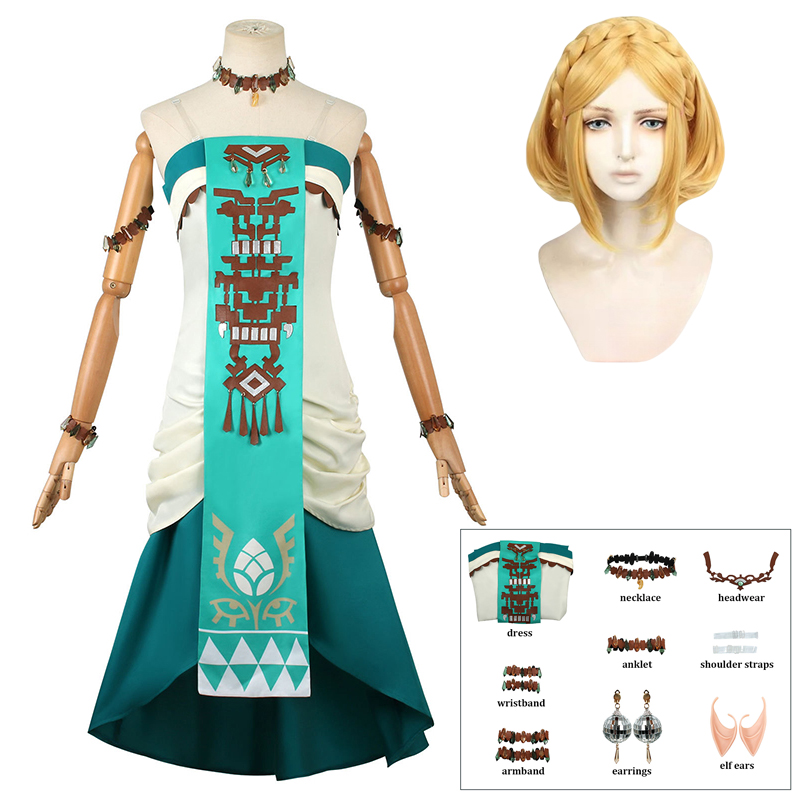 Princess Zelda Coaplay Costume - Zelda Party Games review and price