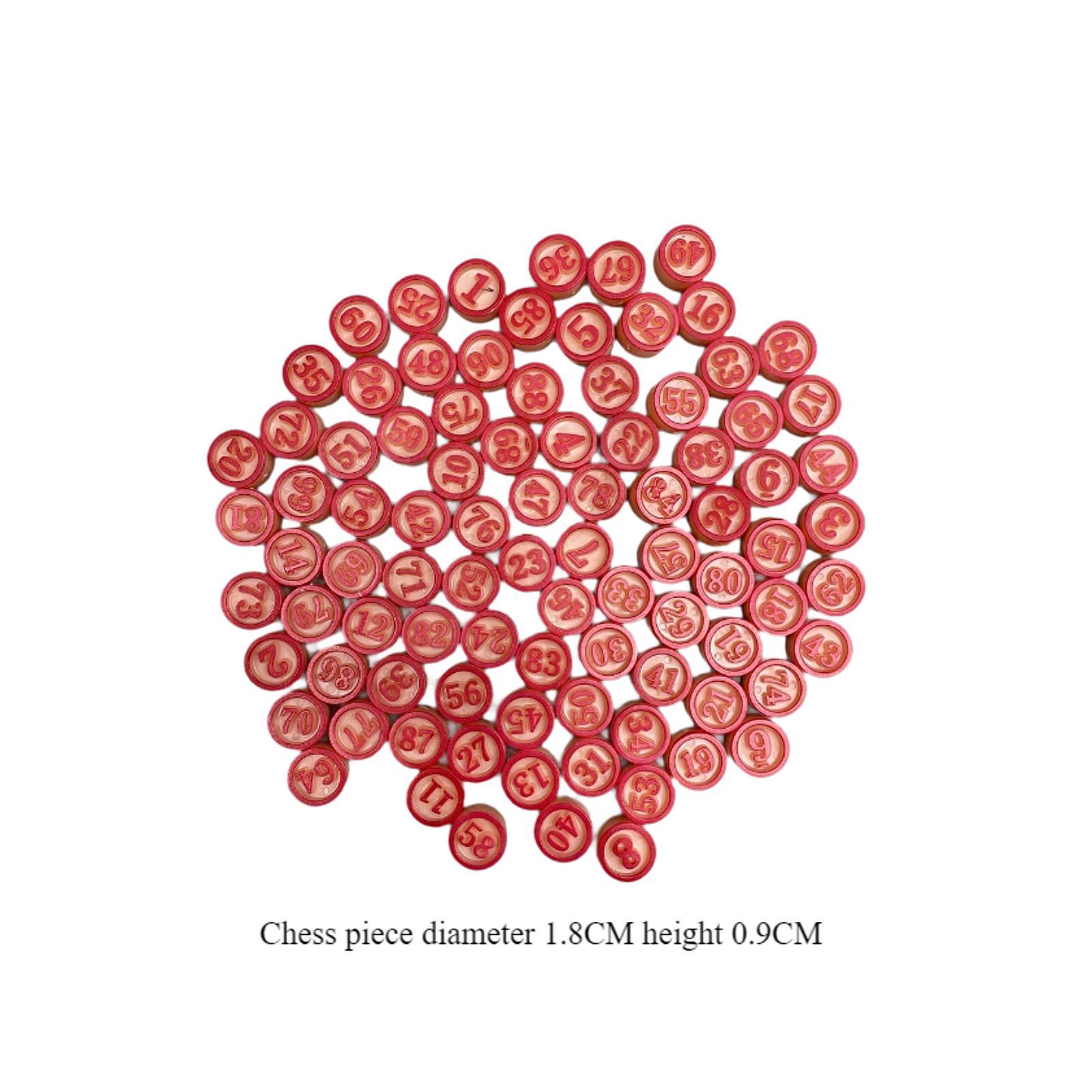 90x Bingo Chips for Kids Adult - Party Games Easy Kids review and price