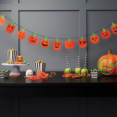 22 Count Pumpkin Garland Party - Party Games Bridal Shower review and price