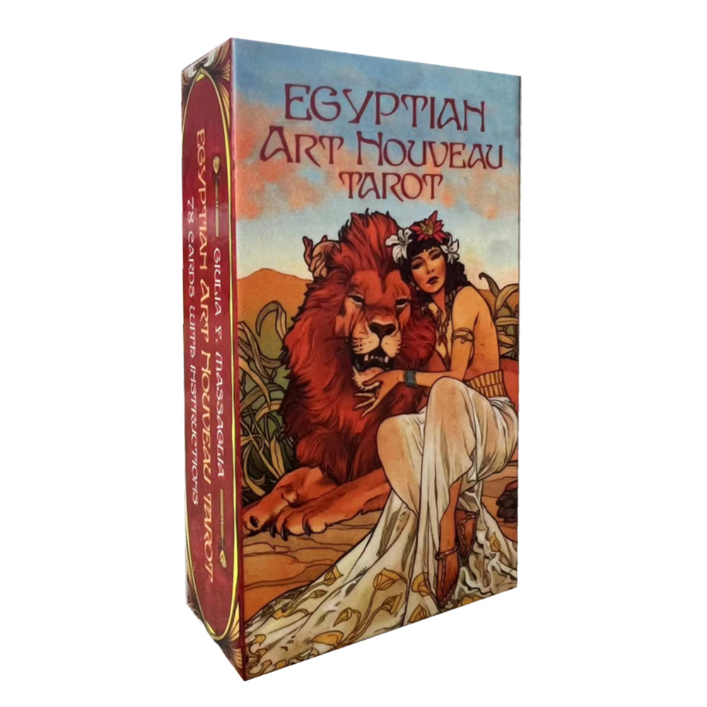 Egyptian Art Nouveau Tarot car - Party Games Meaning review and price