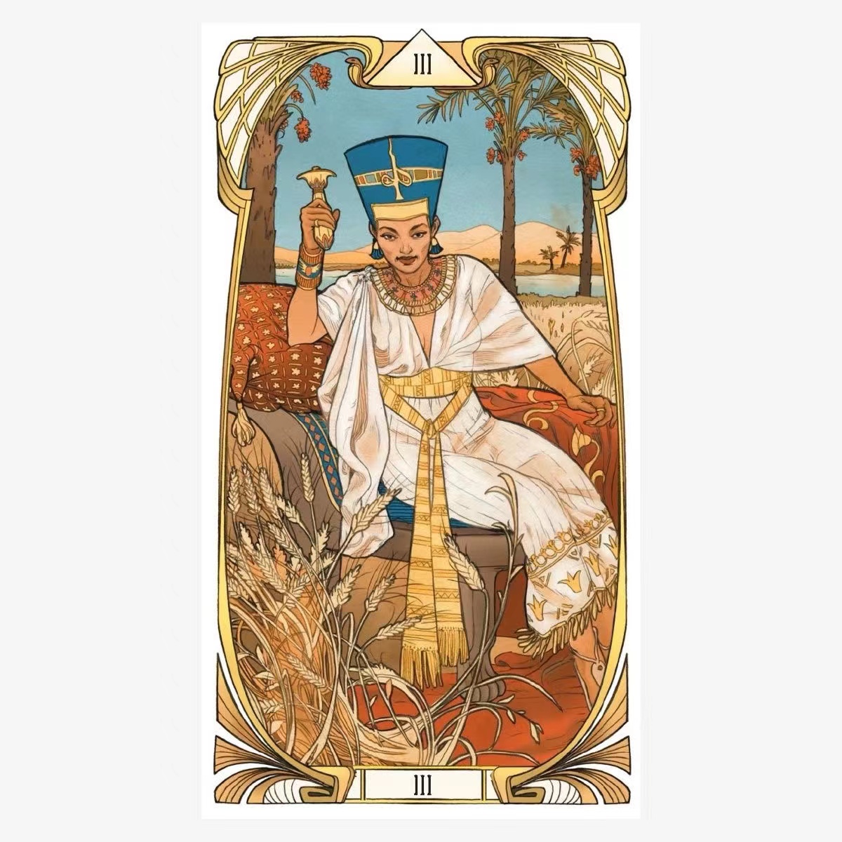 Egyptian Art Nouveau Tarot car - Party Games Meaning review and price