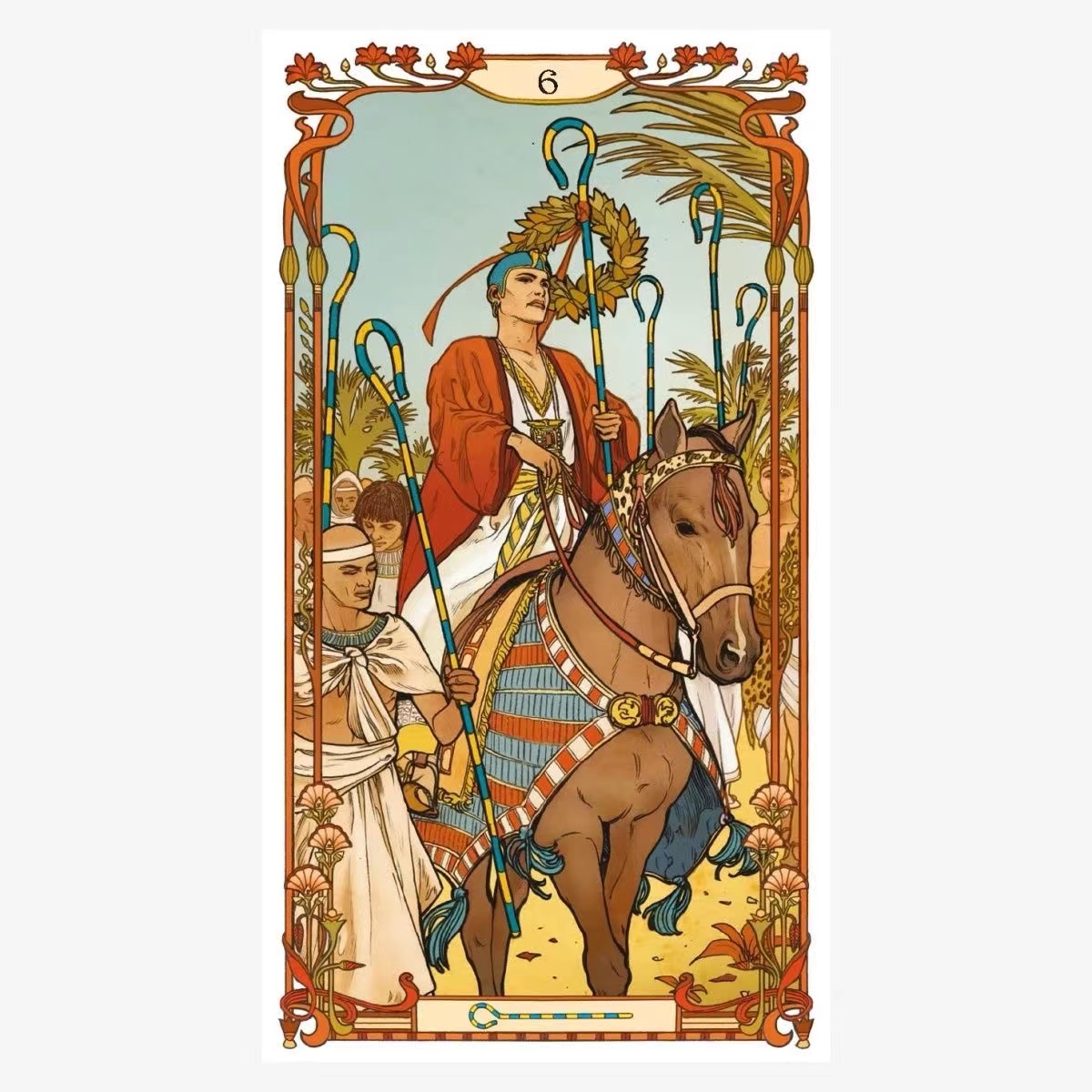 Egyptian Art Nouveau Tarot car - Party Games Meaning review and price